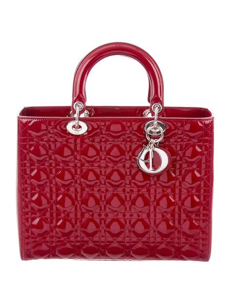 dior red purse|dior women purse.